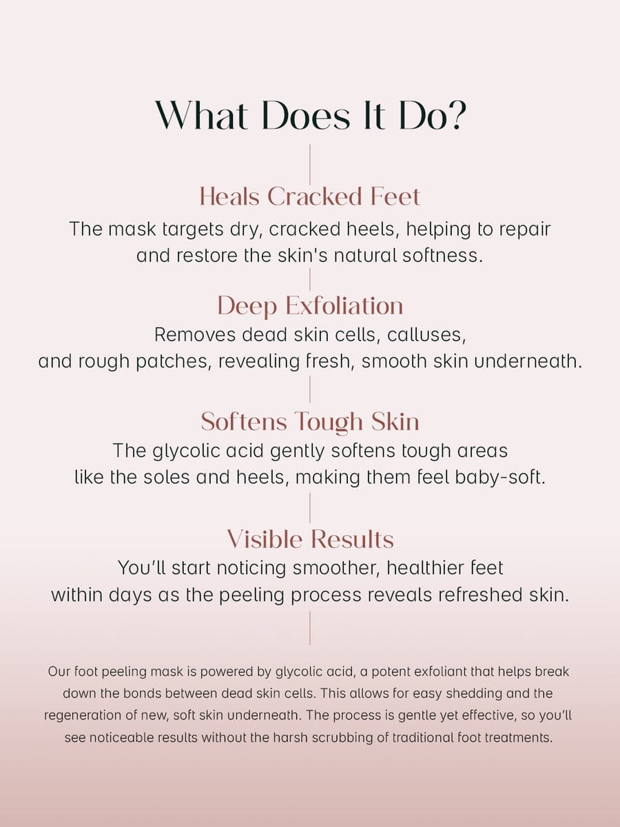 Peeling Foot Mask (One pair)
