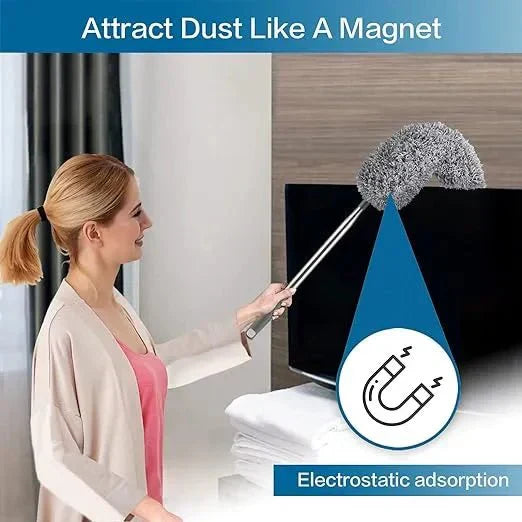 Microfiber Duster – 8Ft Extra Long Extendable Handle (Imported Quality)