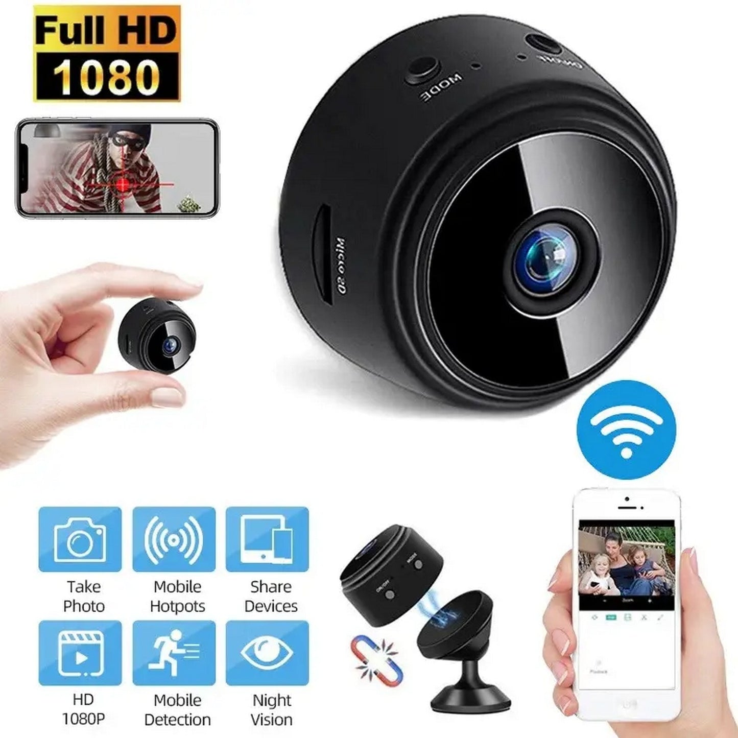 Mini A9 WIFI Camera